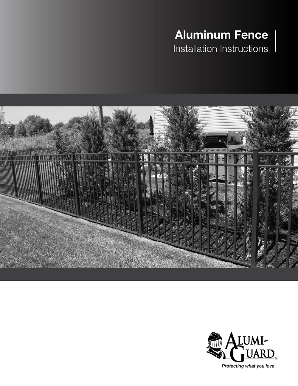 Aluminum Fence Installation Brochure